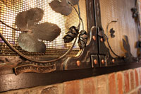 Ponderosa Forge fireplace doors at Deschutes Brewery